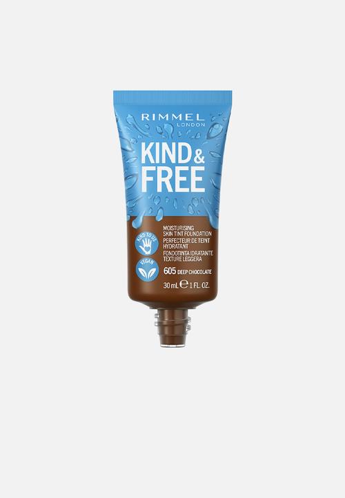 Rimmel - Kind & Free Foundation - 605 Deep Chocolate