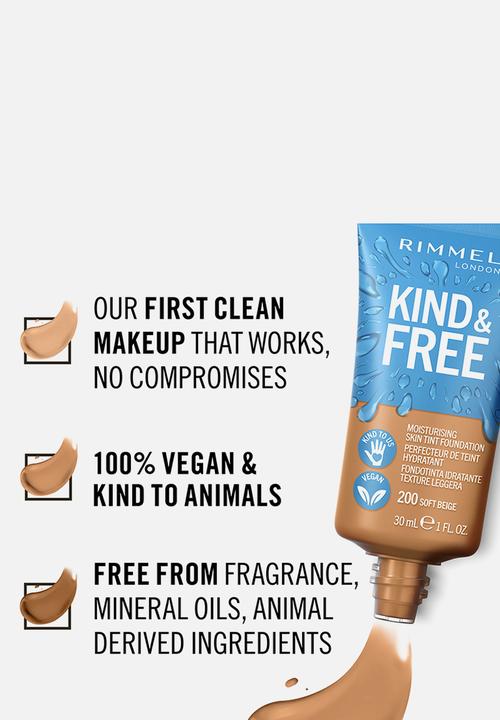 Rimmel - Kind & Free Foundation - 200 Soft Beige