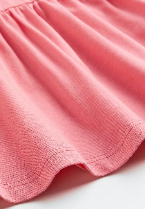 H&M - Patterned cotton dress - pink/encanto
