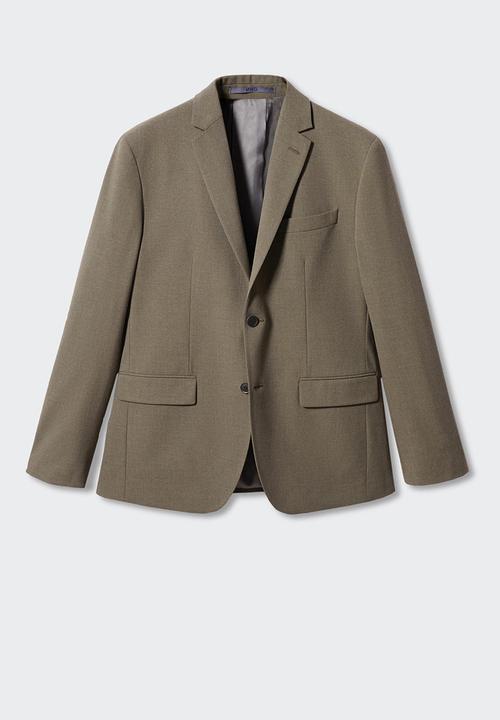 MANGO - Blazer brasilia - pastel green 