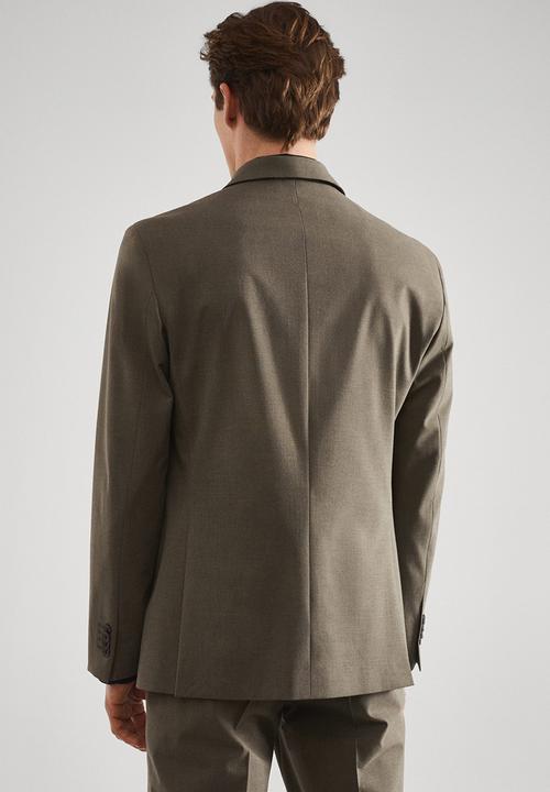 MANGO - Blazer brasilia - pastel green 