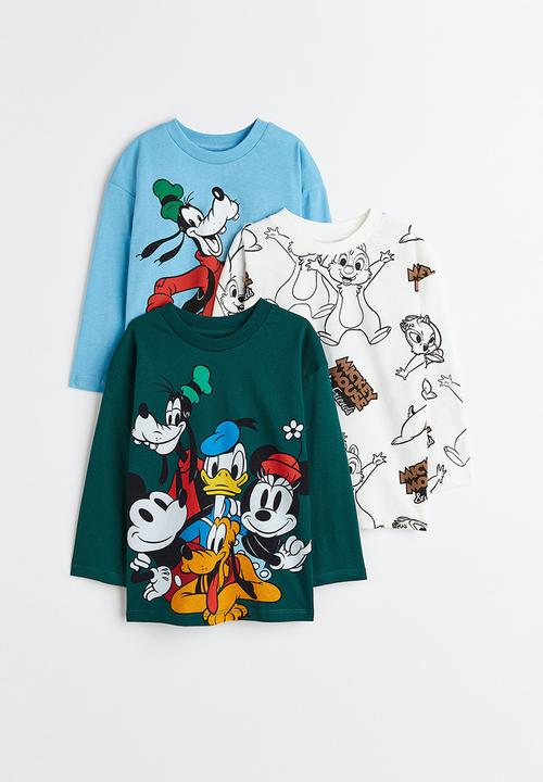 H&M - 3-Pack printed tops - multi