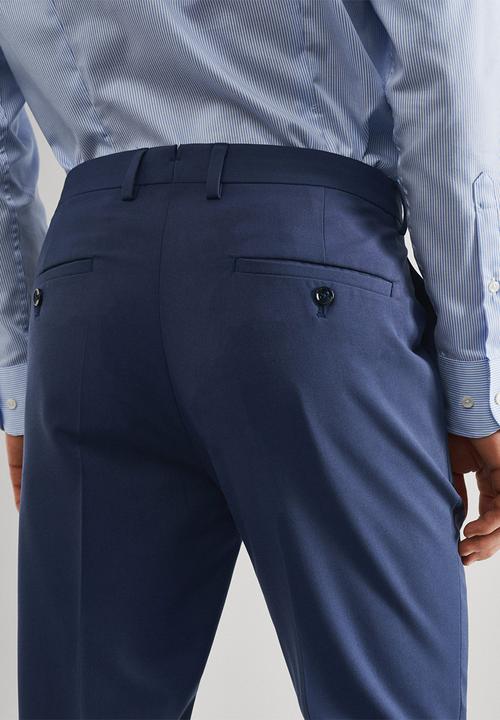 MANGO - Trousers paulo - skye blue 