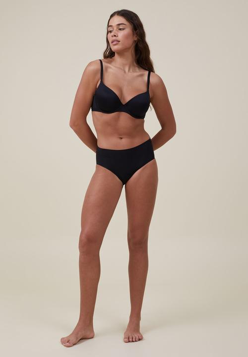 Cotton On - Period boyleg brief heavy flow - black