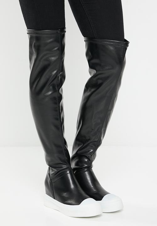 Footwork - Chandra long boot - black
