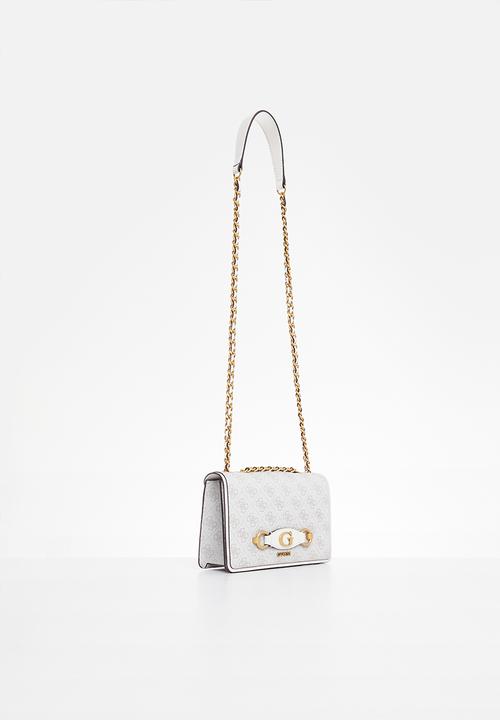 GUESS - Izzy convertible xbody flap - dove logo