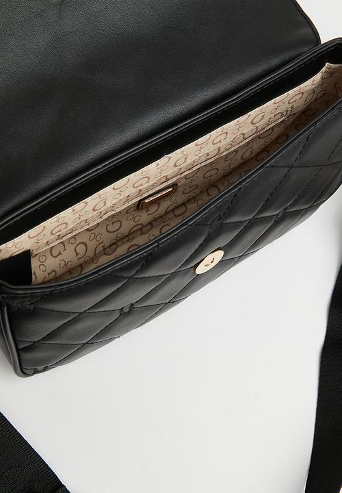 GUESS - Colton mini crossbody flap - black