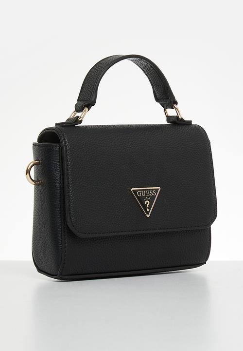 GUESS - Emiliya mini top handle flap - black 