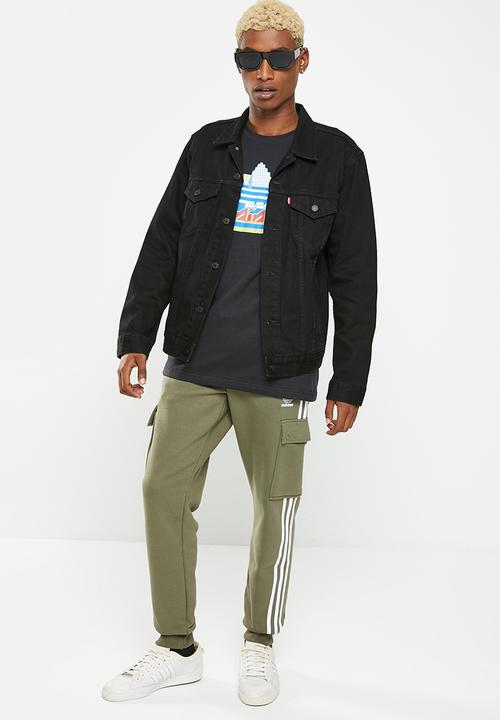 adidas Originals - 3s cargo pant m - olive strata