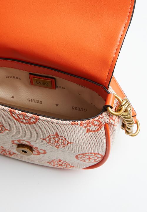 GUESS - Izzy mini crossbody flap - bellini logo