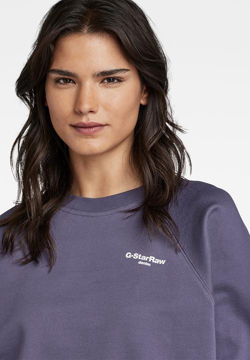 G-STAR - Staff gr r sweats - dk grape