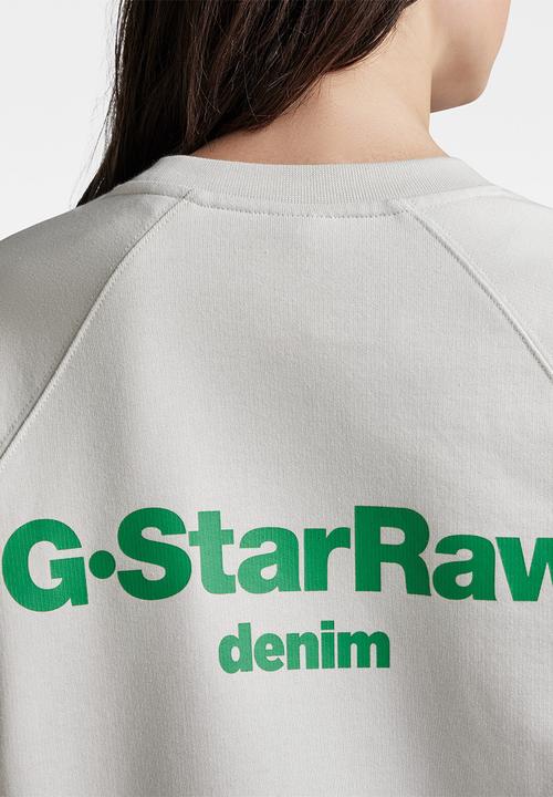G-STAR - Staff gr r sweats - oyster mushroom