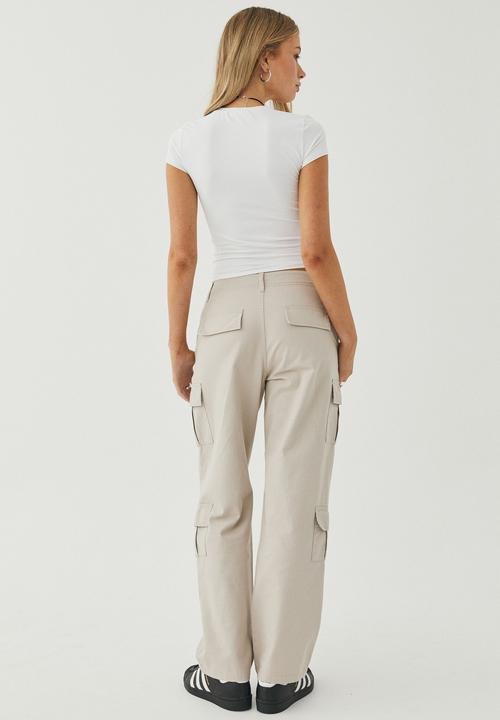 Supré  - Gigi cargo pant - canvas beige