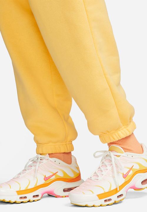 Nike - W nsw phnx flc hr os pant - topaz gold/sail