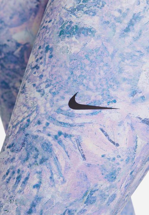 Nike - W np df mr 7/8 tght aop - multi 