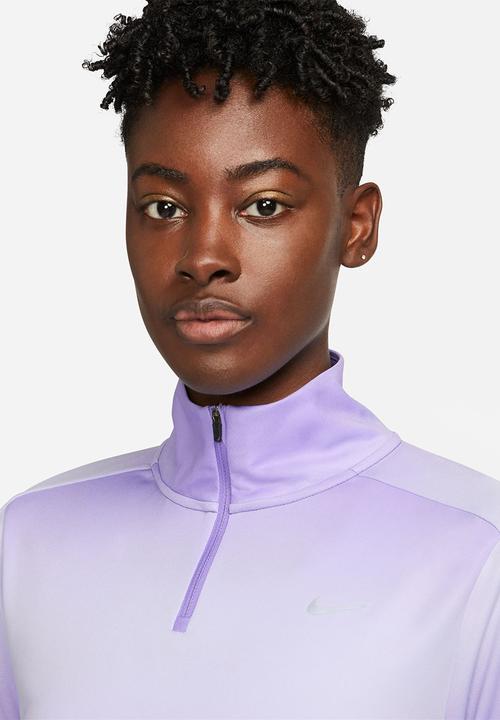 Nike - W nk df swoosh prnt hz - space purple/reflective silv