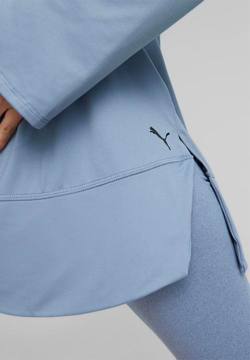 PUMA - Maternity studio bell sleeve top - filtered ash