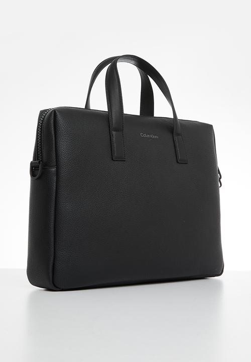 Calvin Klein - Ck must laptop bag - ck black