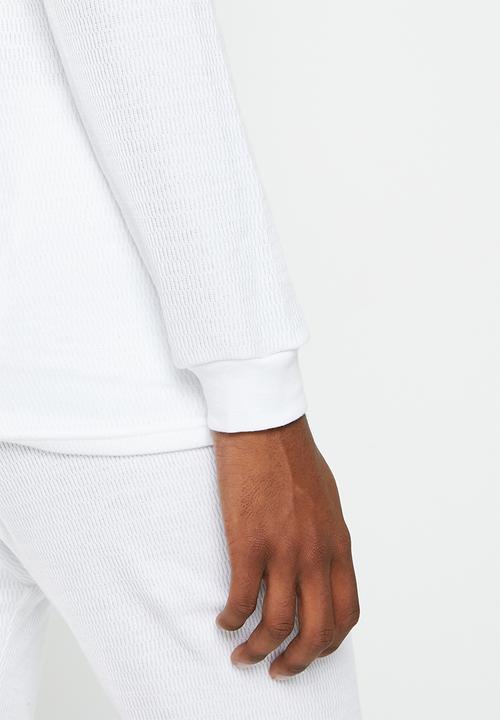 Jockey - 1 Pack Elmar thermal long sleev undershirt - white 