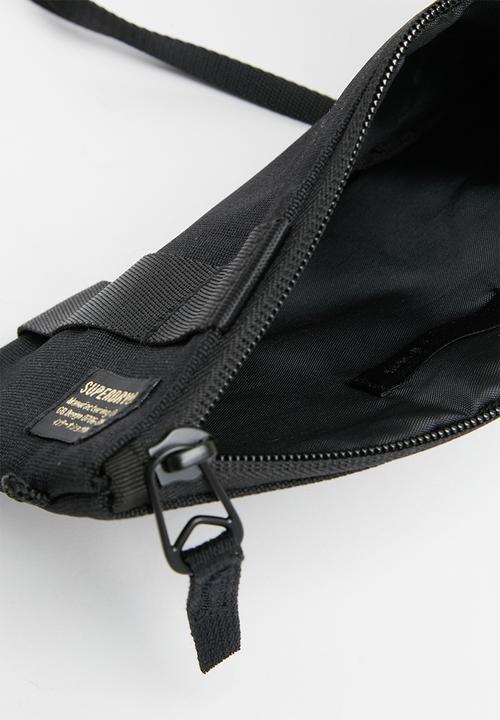Superdry. - Gwp map bag - jet black