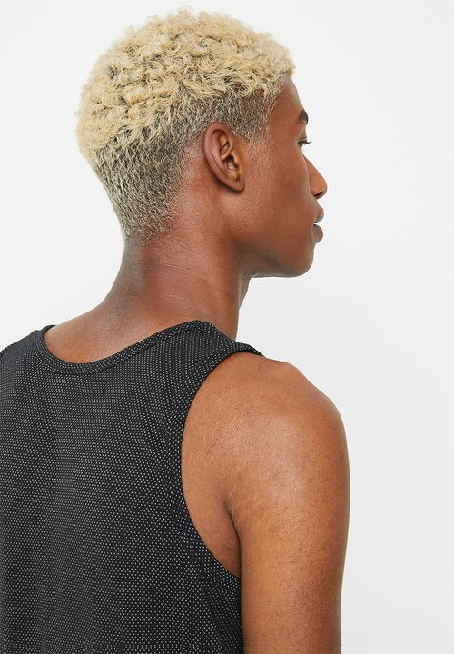 Jockey - 2 Pack eyelet vest - black & grey 