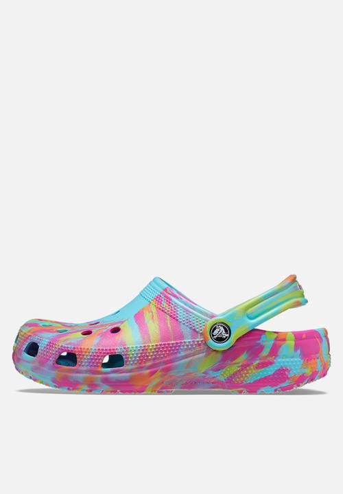 Crocs - Classic marbled clog - neptune multi