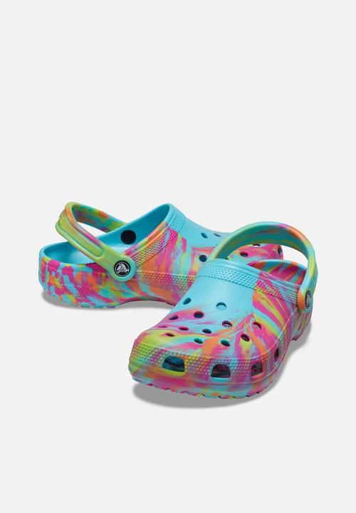 Crocs - Classic marbled clog - neptune multi