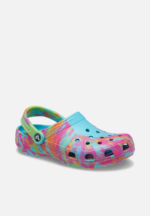Crocs - Classic marbled clog - neptune multi