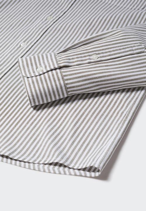 MANGO - Shirt kodak - khaki