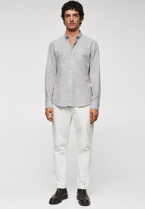 MANGO - Shirt kodak - khaki