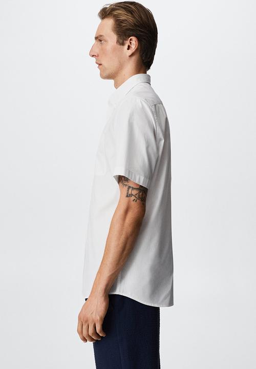 MANGO - Shirt ginza h - white
