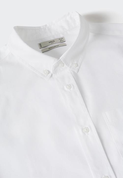 MANGO - Shirt ginza h - white