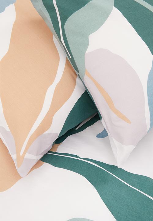 Sixth Floor - Collage floral printed duvet cover set - multi