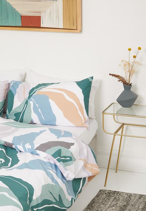 Sixth Floor - Collage floral printed duvet cover set - multi