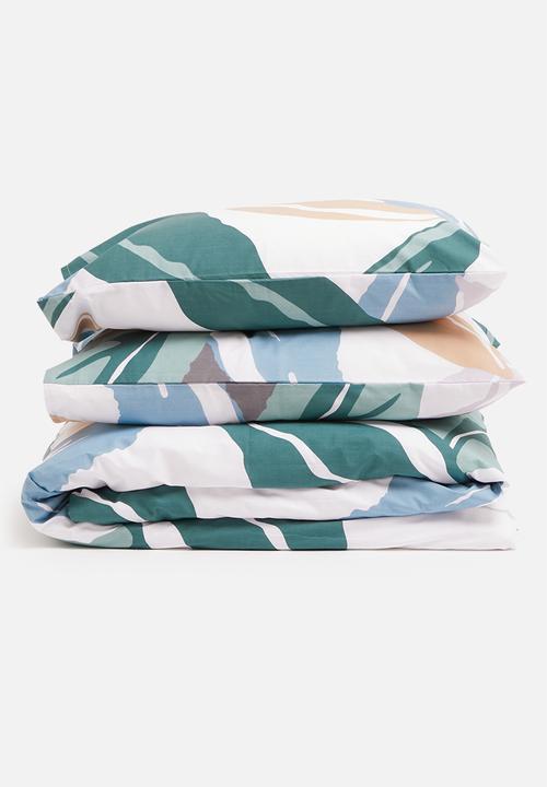 Sixth Floor - Collage floral printed duvet cover set - multi