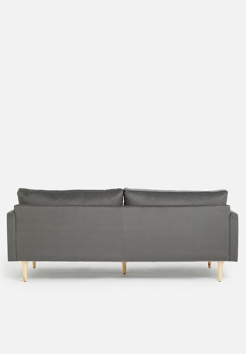 Sixth Floor - Hadley 3 seater - grey