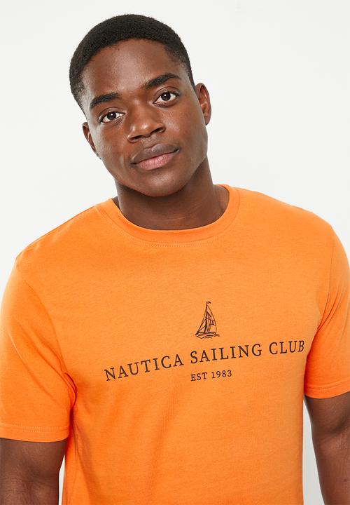 Nautica - Stepney short sleeve t-shirt - jaffa orange