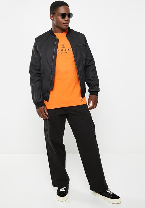 Nautica - Stepney short sleeve t-shirt - jaffa orange