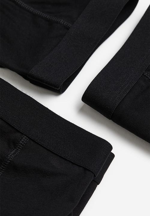 H&M - 5-pack boxer shorts - black