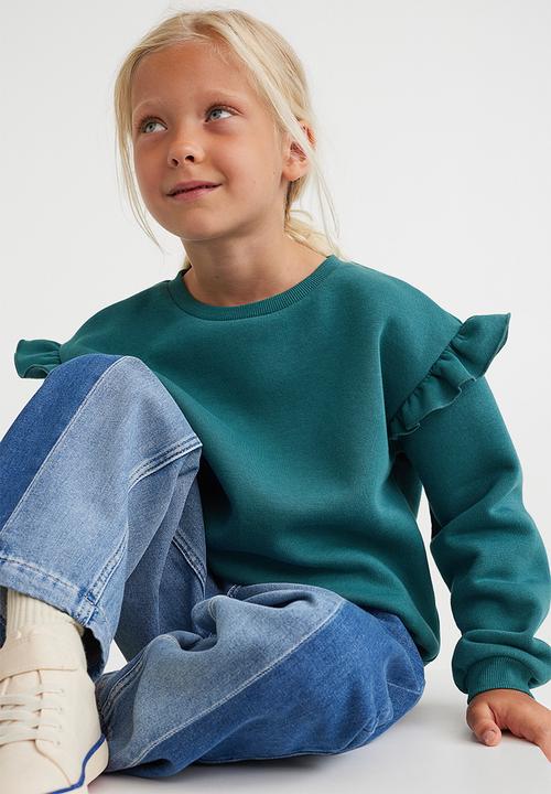 H&M - Sweatshirt - petrol