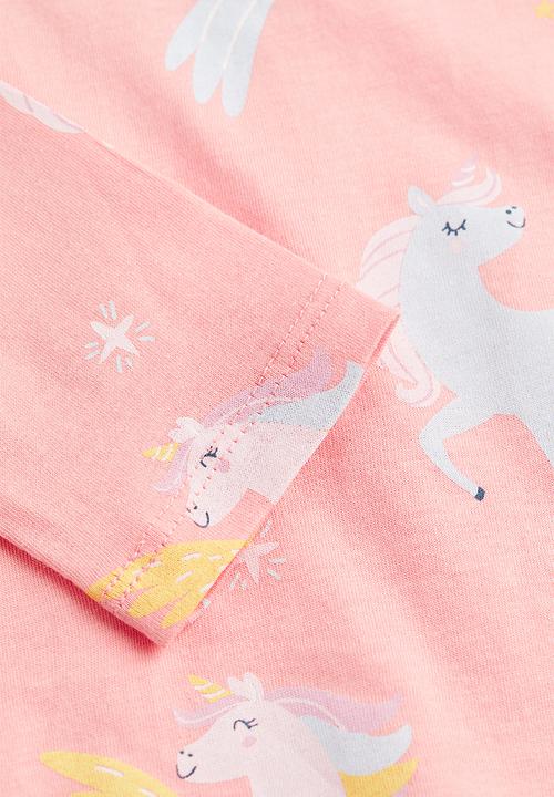 H&M - Jersey pyjamas - pink/unicorns
