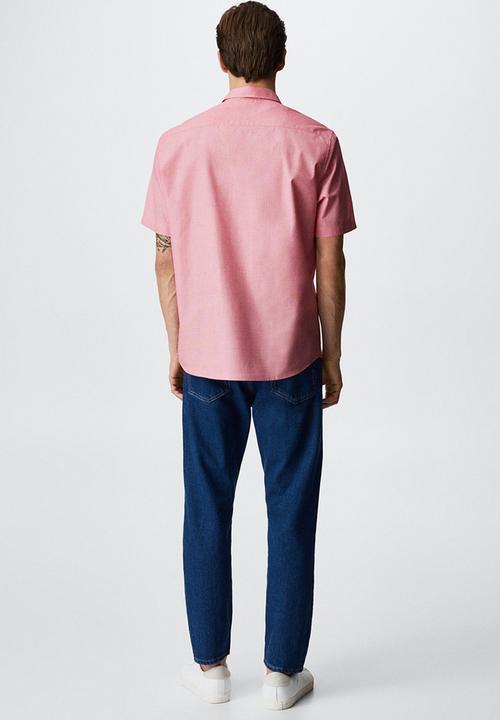 MANGO - Shirt ginza h - red