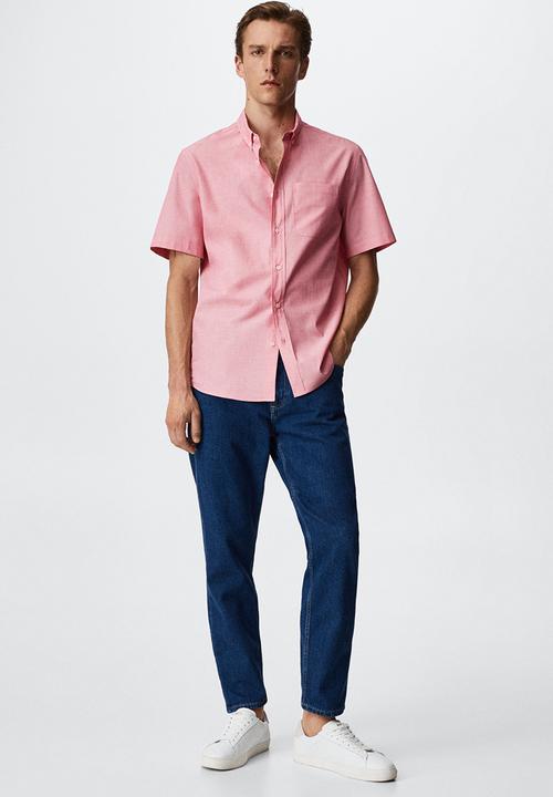 MANGO - Shirt ginza h - red