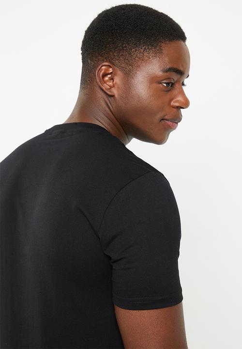 POLO - Mens logo short sleeve tee - black