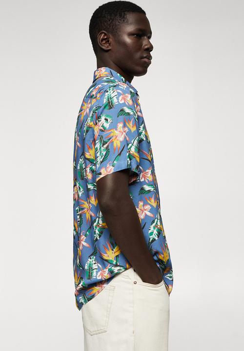 MANGO - Shirt jakarta h - navy