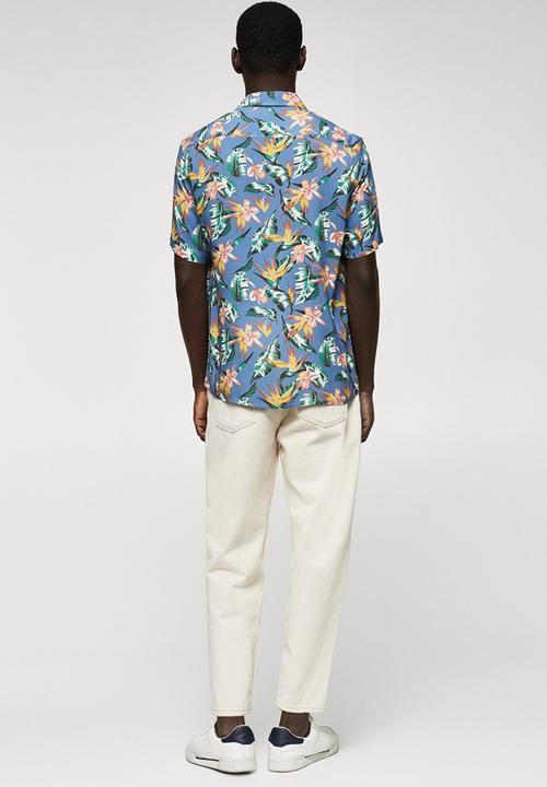 MANGO - Shirt jakarta h - navy