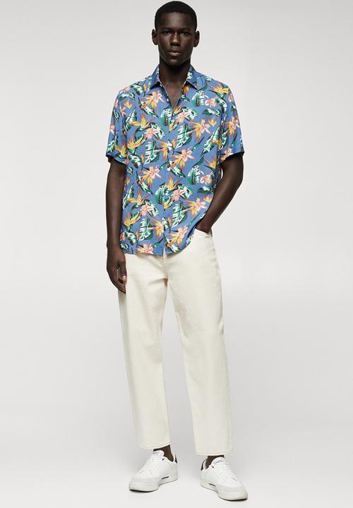 MANGO - Shirt jakarta h - navy