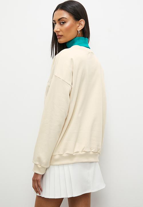Superbalist - Graphic crew - ecru