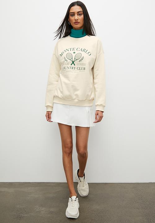 Superbalist - Graphic crew - ecru