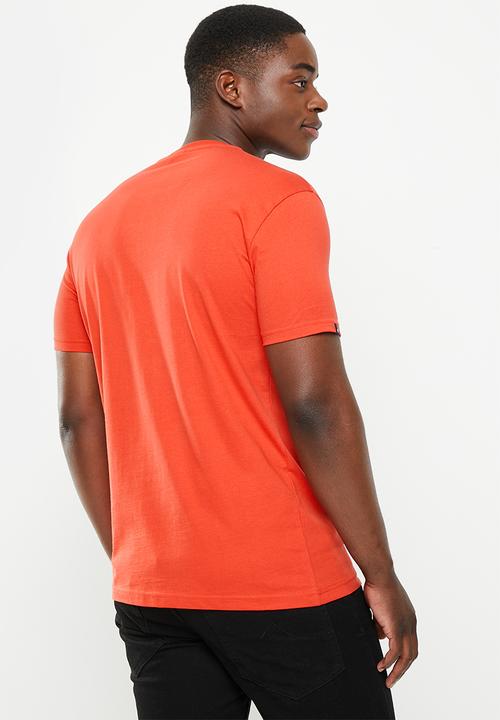 POLO - Mens crew neck short sleeve tee - red 